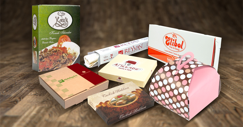 Baskılı Pide Kutusu